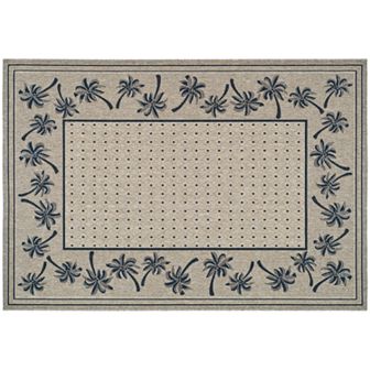 Safavieh Courtyard Palm Trees Indoor Outdoor Rug