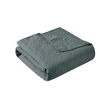 Madison Park Mansfield Reversible Antimicrobial Bedspread Set