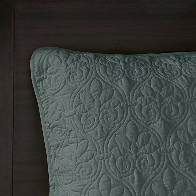 Madison Park Mansfield Reversible Antimicrobial Bedspread Set