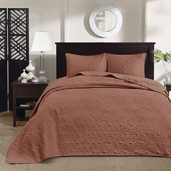 Madison Park Mansfield Reversible Antimicrobial Bedspread Set