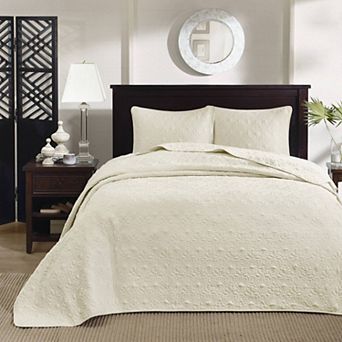 Madison Park Mansfield Reversible Antimicrobial Bedspread Set