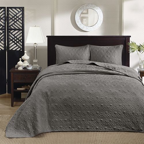 Madison Park Mansfield 3-pc. Bedspread Set