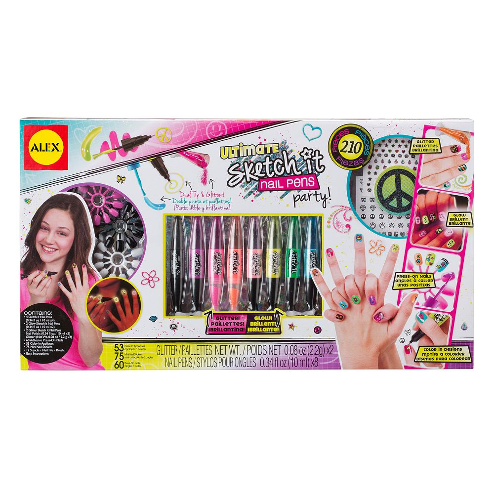 Alex Ultimate Sketch It Nail Pens Party