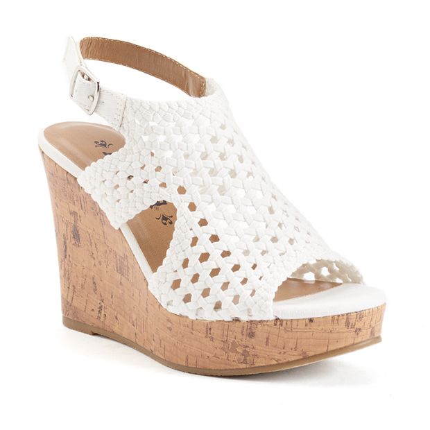 Mudd wedge sales sandals