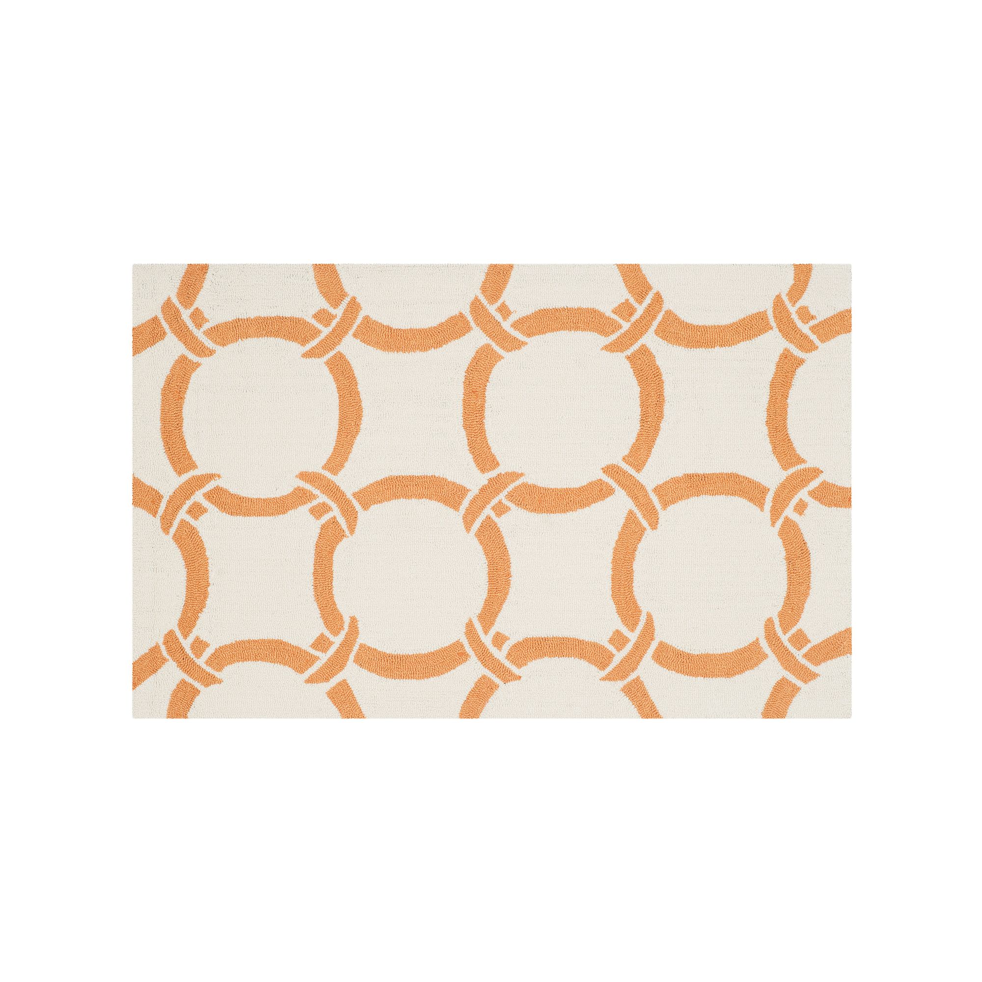Safavieh Four Seasons Orlando Trellis Indoor Outdoor Rug, Ivory Brown