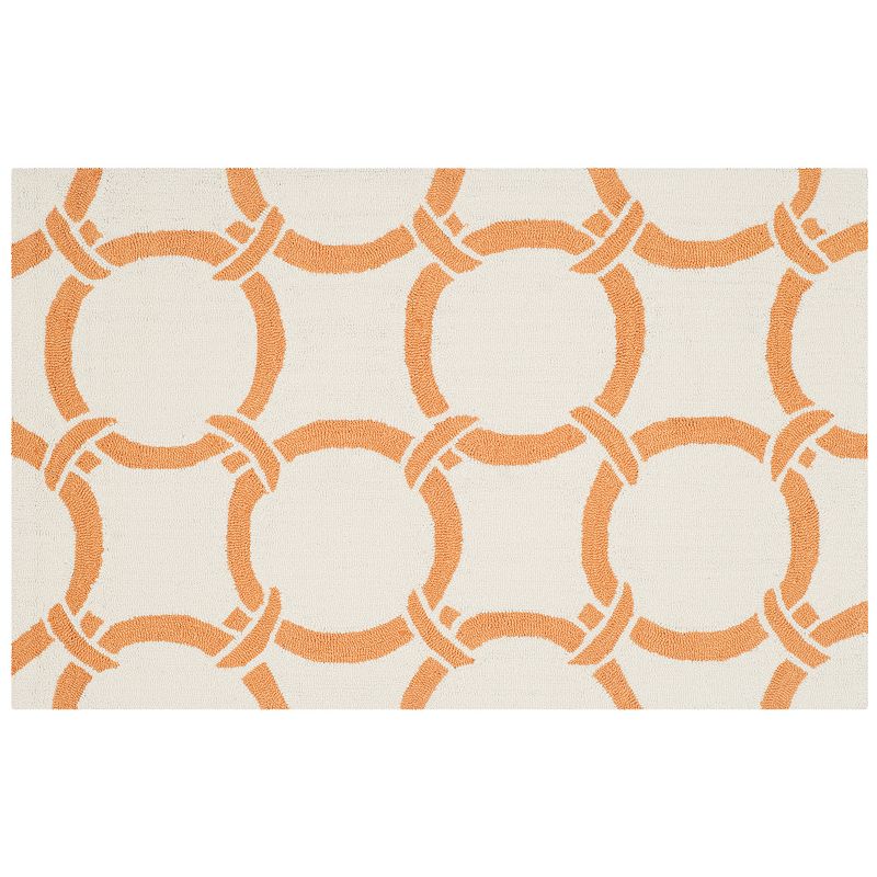 Safavieh Four Seasons Orlando Trellis Indoor Outdoor Rug, Multicolor, 8X10 Ft