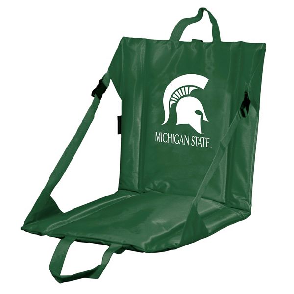 Logo Brands NCAA Michigan State Spartans Hard Back Stadium Seat 
