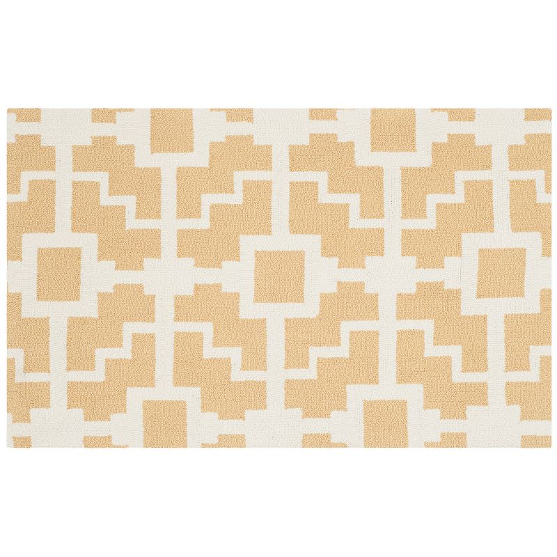 Safavieh Four Seasons Crestview Geometric Indoor Outdoor Rug, Multicolor, 5X8 Ft