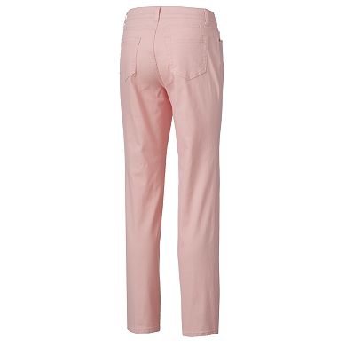 Women's Croft & Barrow® Classic Slimming Straight-Leg Jeans