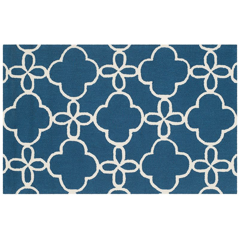 Safavieh Four Seasons Newberry Trellis Indoor Outdoor Rug, Multicolor, 5X8 Ft