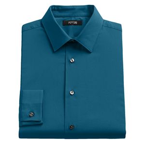 Men's Apt. 9庐 Slim-Fit Solid Stretch Dress Shirt