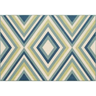 Momeni Baja Zigzag Indoor Outdoor Rug
