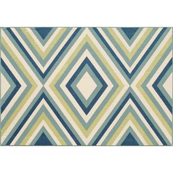 Momeni Baja Zigzag Indoor Outdoor Rug