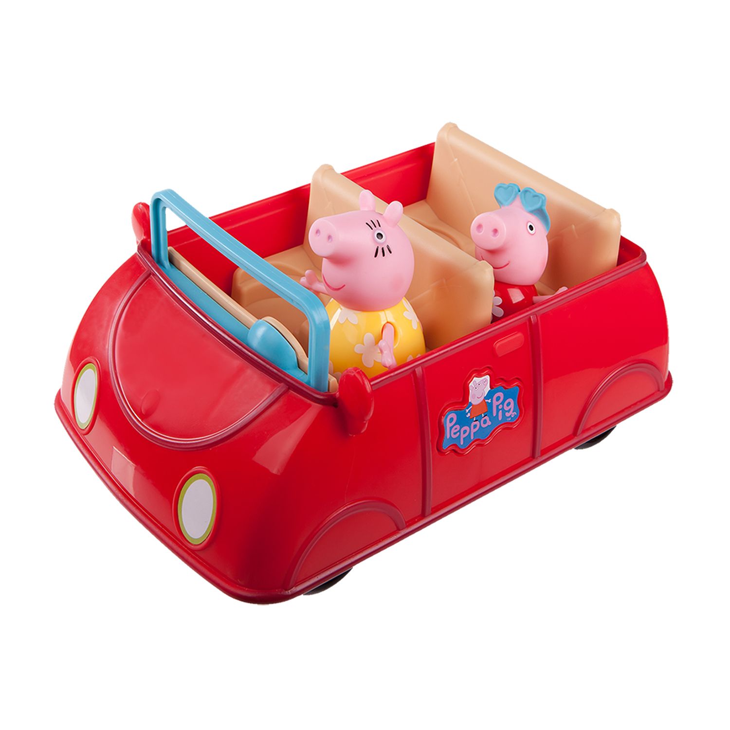 peppa pig red car toy