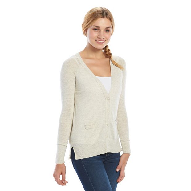 Juniors white clearance cardigan