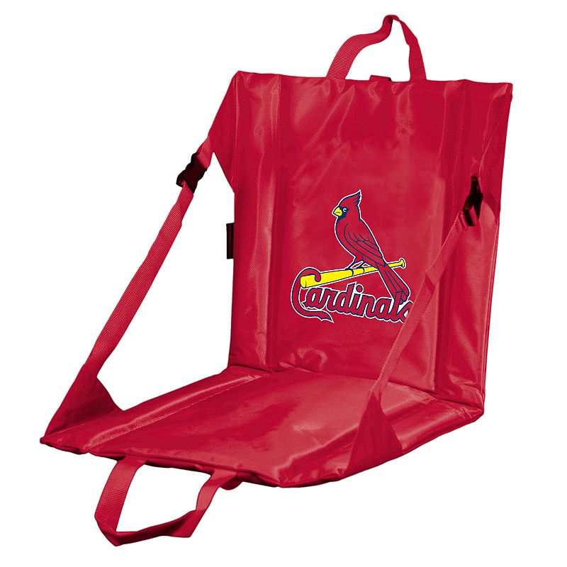 Logo Brand St. Louis Cardinals Folding Stadium Seat, Multicolor