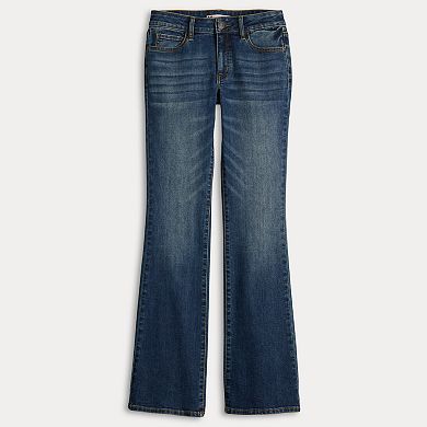 Juniors' SO® Low-Rise Bootcut Jeans