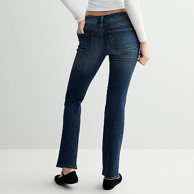 Juniors' SO® Low-Rise Bootcut Jeans