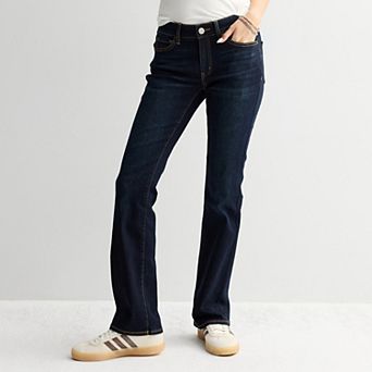 Juniors' SO® Low Rise Bootcut Jeans
