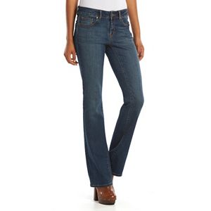 Juniors' SO® Perfectly Soft Embroidered Bootcut Jeans