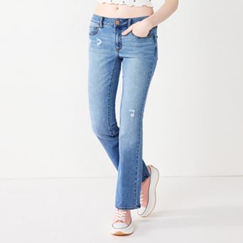 Juniors' SO® Low Rise Bootcut Jeans