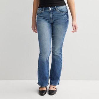Juniors' SO® Low-Rise Bootcut Jeans