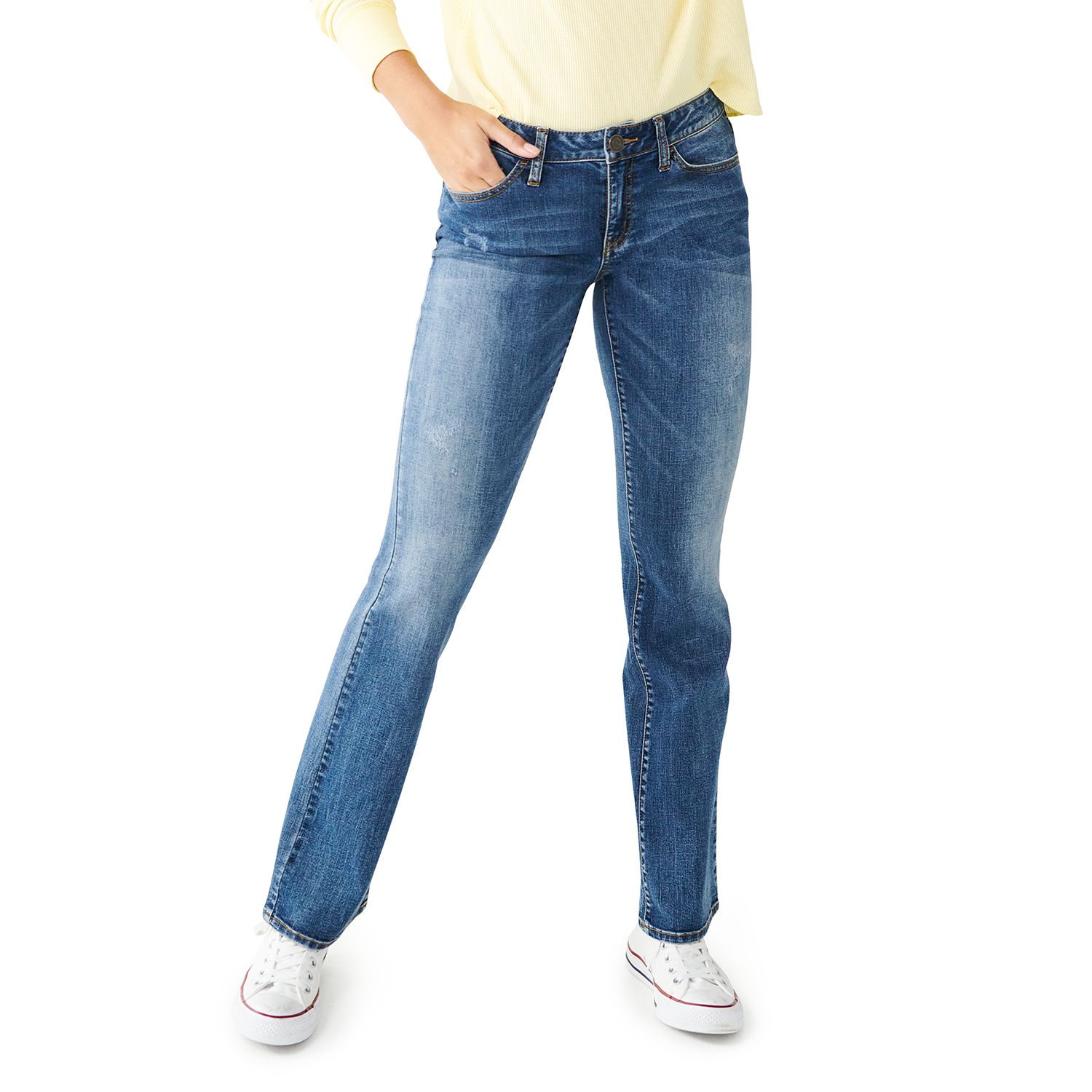 short leg bootcut jeans