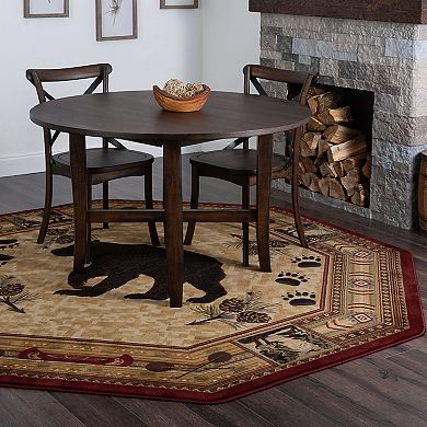 KHL Rugs Black Bear Lodge Rug