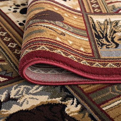 KHL Rugs Black Bear Lodge Rug