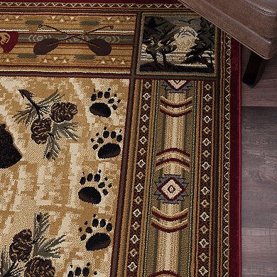 KHL Rugs Black Bear Lodge Rug