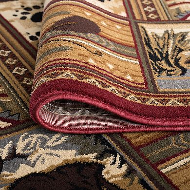 KHL Rugs Black Bear Lodge Rug