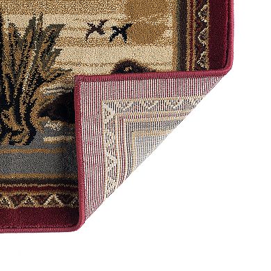 KHL Rugs Black Bear Lodge Rug