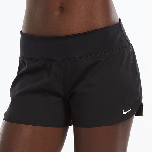 women's nike solid boardshort swim bottoms