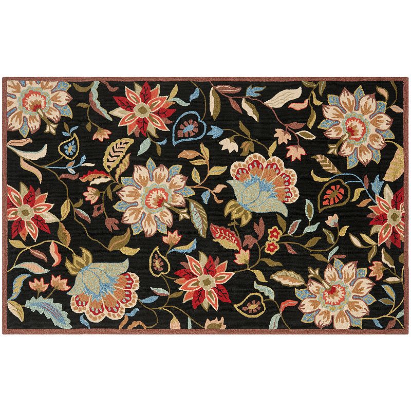 Safavieh Four Seasons Margate Floral Indoor Outdoor Rug, Multicolor, 8X10 Ft