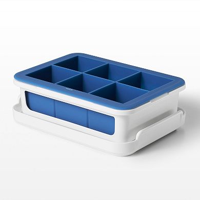 OXO Good Grips Large Cube Covered Silicone Ice Cube Tray