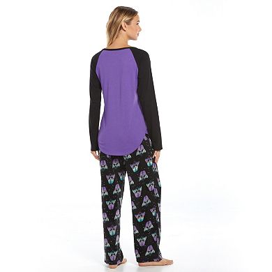 Star Wars Pajamas: Knit Sleep Top & Microfleece Pants Pajama Set - Juniors