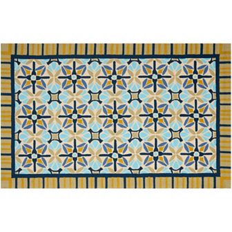 Safavieh Four Seasons Ocala Framed Suzani Indoor Outdoor Rug