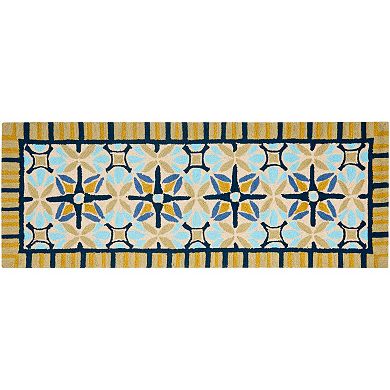 Safavieh Four Seasons Ocala Framed Suzani Indoor Outdoor Rug