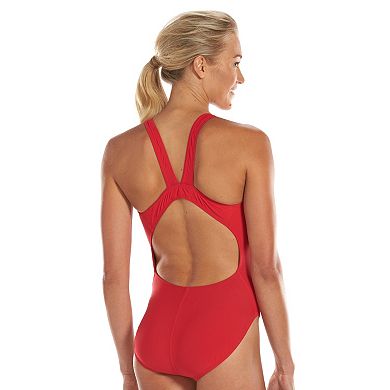 Women's Dolfin Team Solid High Performance Competitive One-Piece Swimsuit
