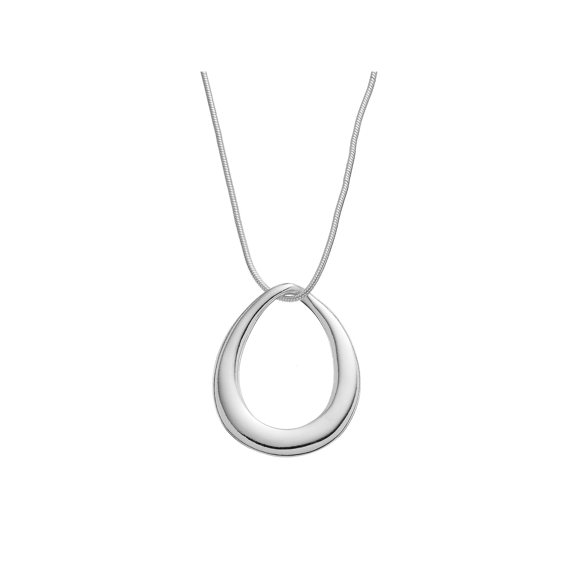Napier Teardrop Pendant Necklace, Womens, None