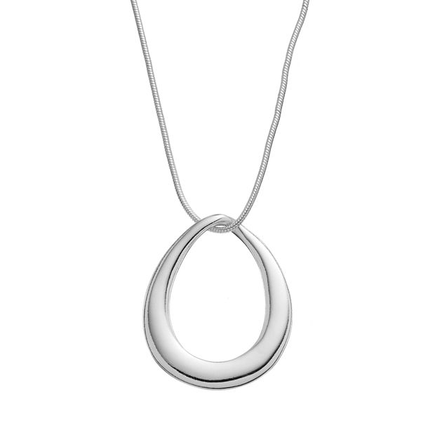 Napier Teardrop Pendant Necklace