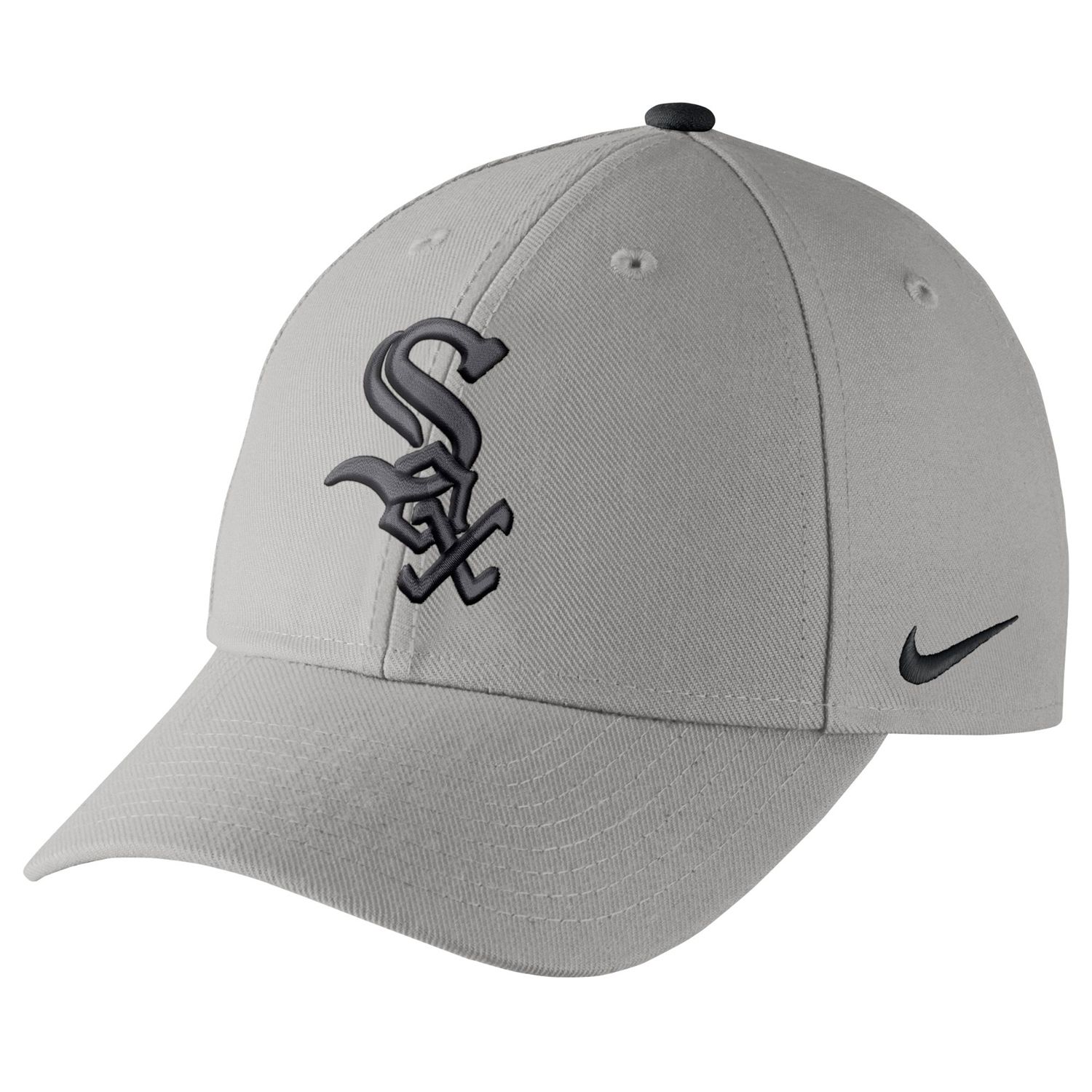 nike white sox hat