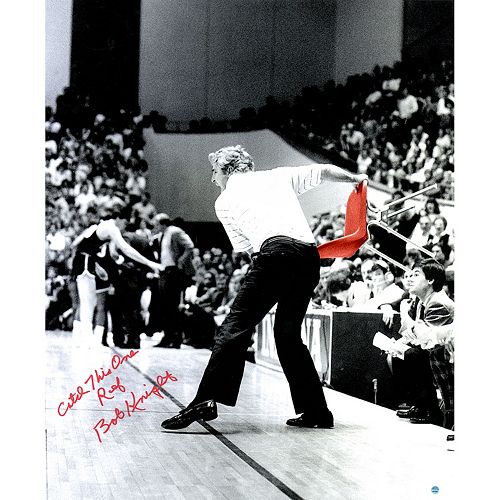 Steiner Sports Bob Knight Signed 20 x 24 Photo