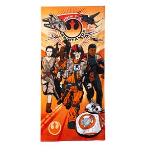 Star Wars: Episode 7 The Force Awakens Heroes Beach Towel