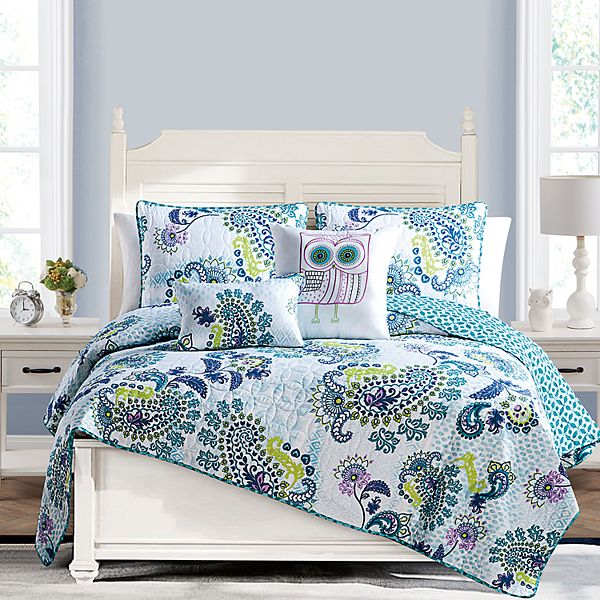 VCNY Home Samantha Reversible Quilt Set