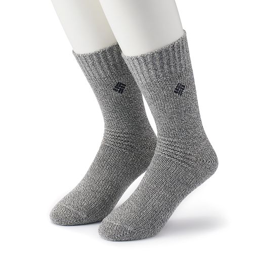 Men's Columbia 2pack Brushed Fleece Crew Socks