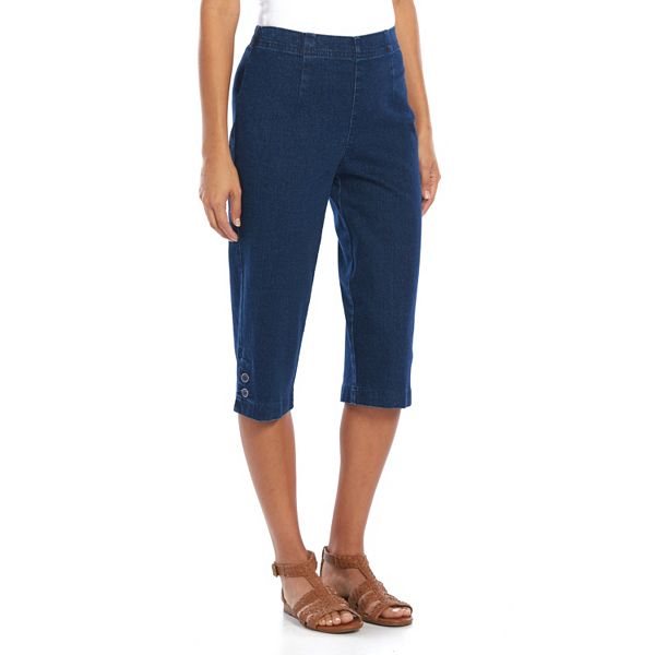 Petite Croft & Barrow® Classic Fit Capris