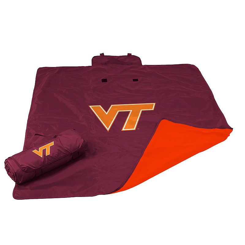 Logo Brand Virginia Tech Hokies All-Weather Blanket, Multicolor