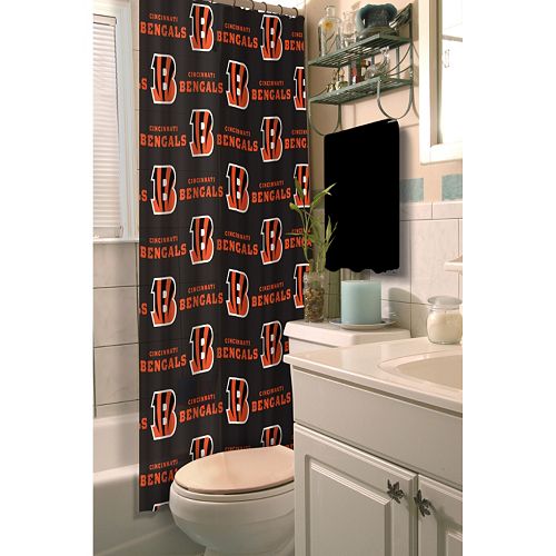 Cincinnati Bengals Shower Curtain