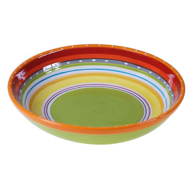 Certified International Mariachi 13 in. Pasta Serving Bowl